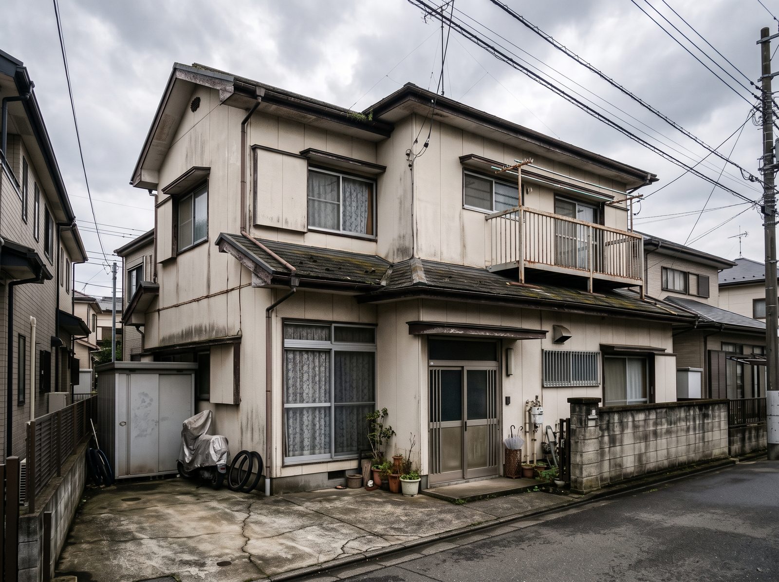 塗装前の外壁