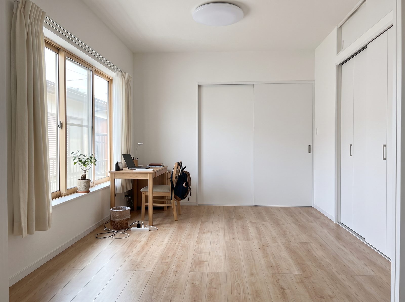 和室を洋室にした部屋