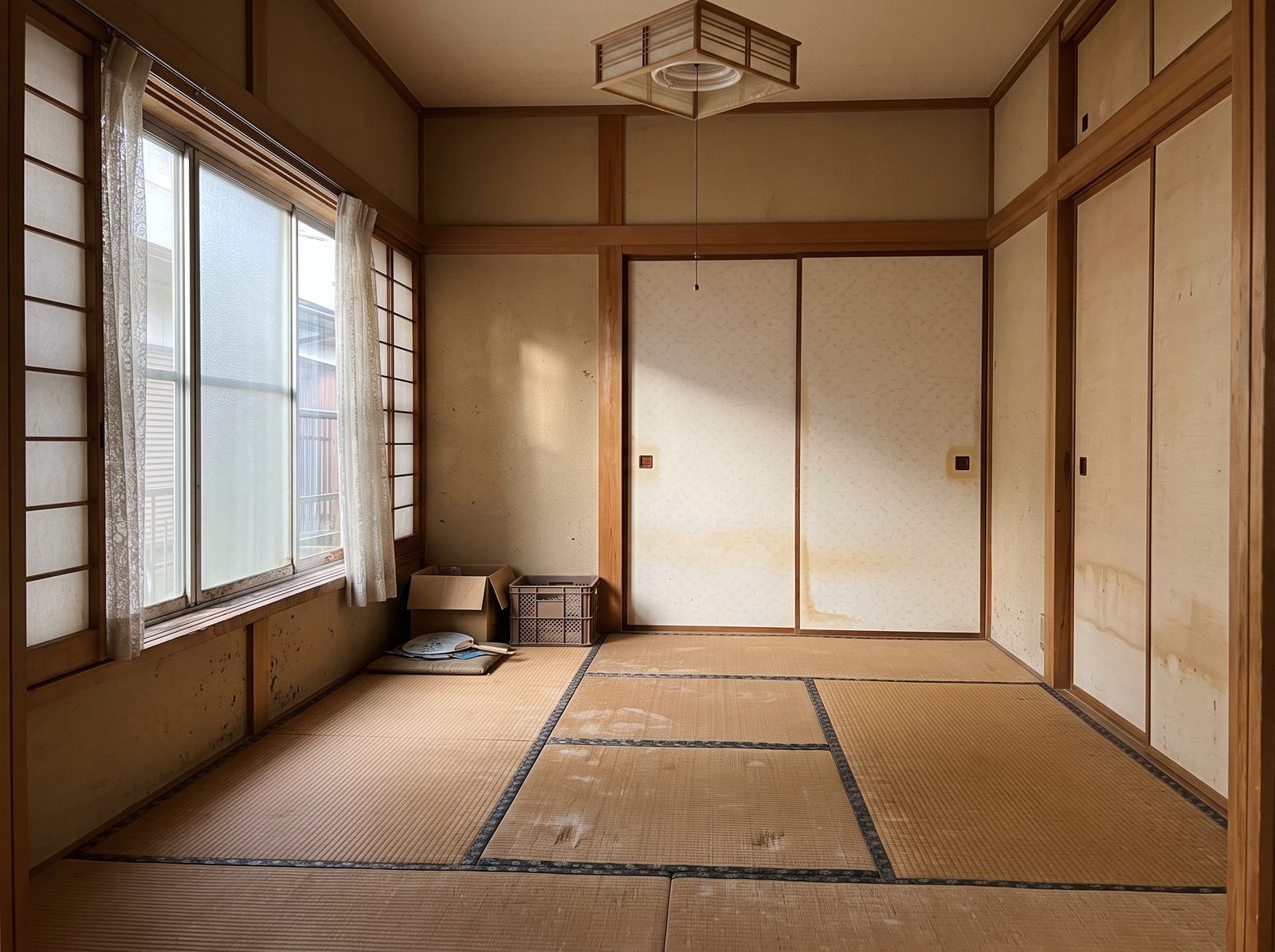 施工前の和室